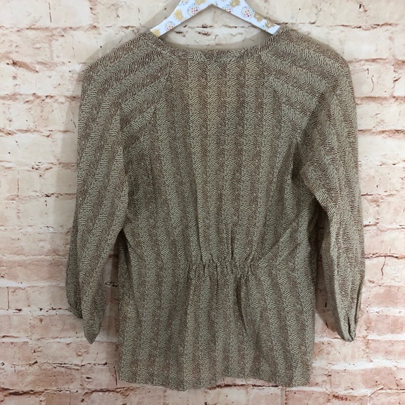 Joie Oliana Animal Print Silk Blouse Top - Picture 5 of 6